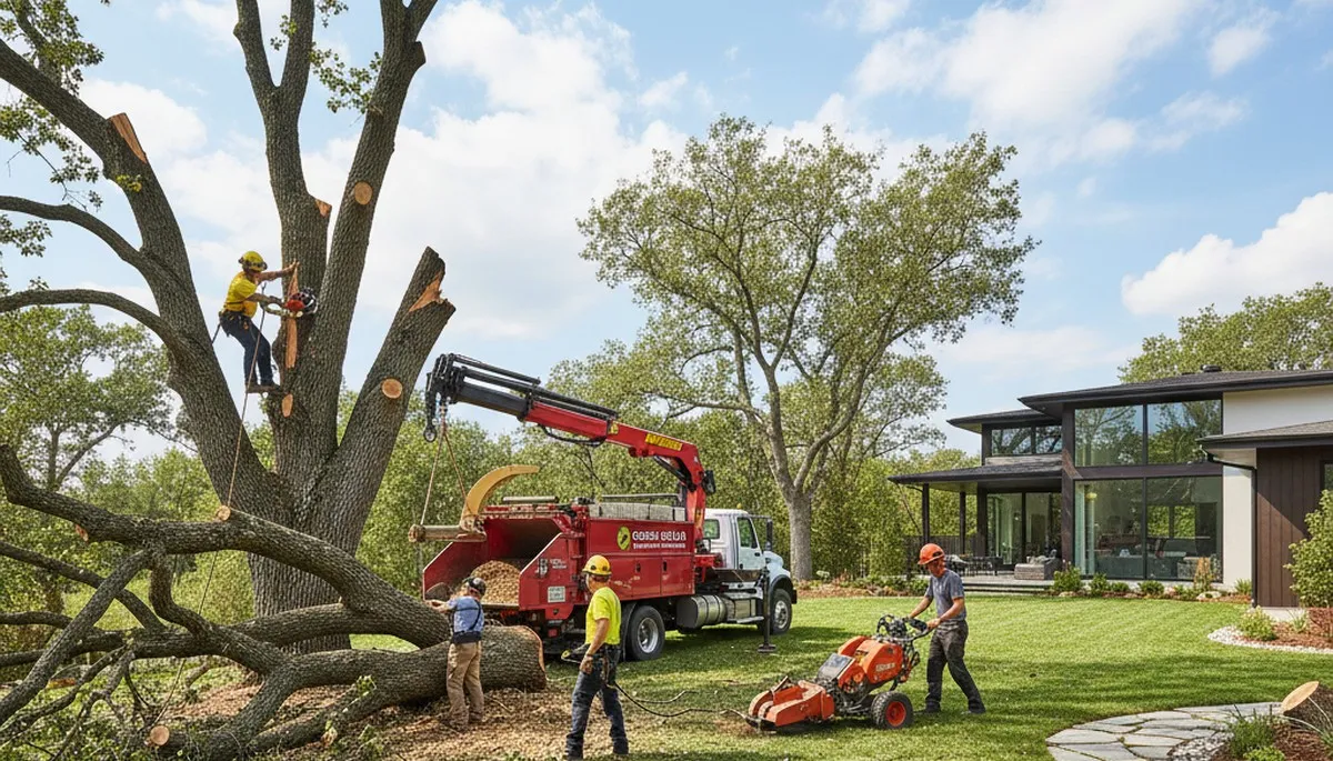 Professional landscaping and tree removal service in Lakeland, FL by Chop Chop Tree experts